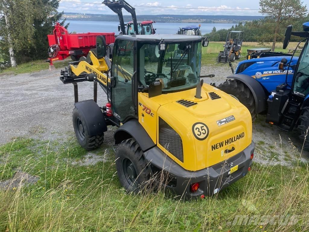 New Holland W70C Фронтальные погрузчики