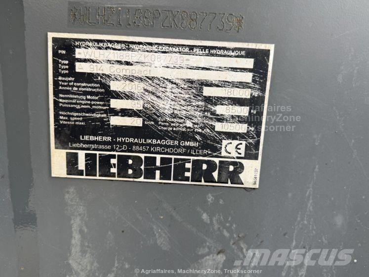 Liebherr A 914 Колёсные экскаваторы