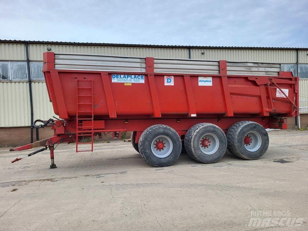 Delaplace 33 ton Тракторные самосвальные прицепы