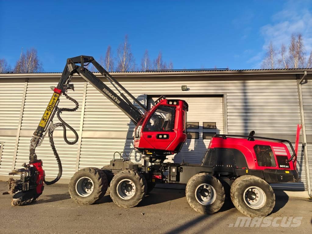 Komatsu 901 XC Харвестеры