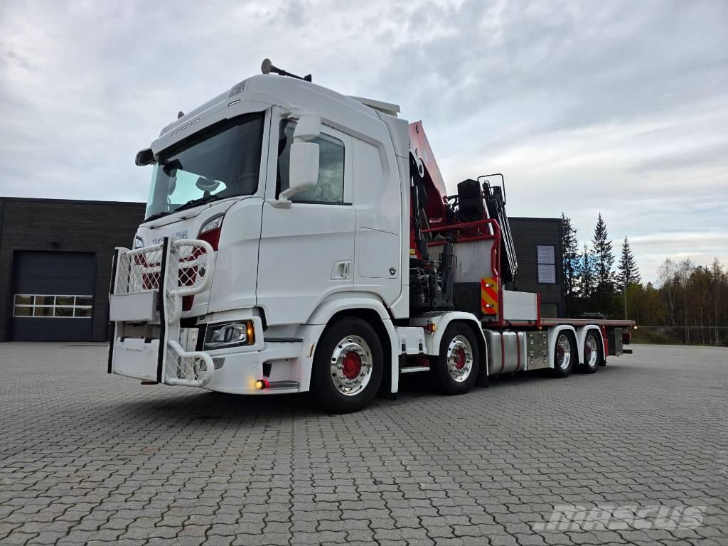 Scania R 650 Автомобильные краны