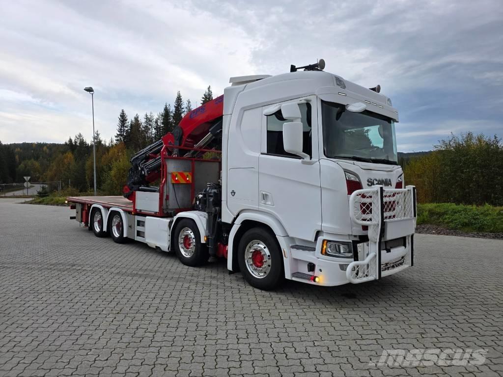 Scania R 650 Автомобильные краны