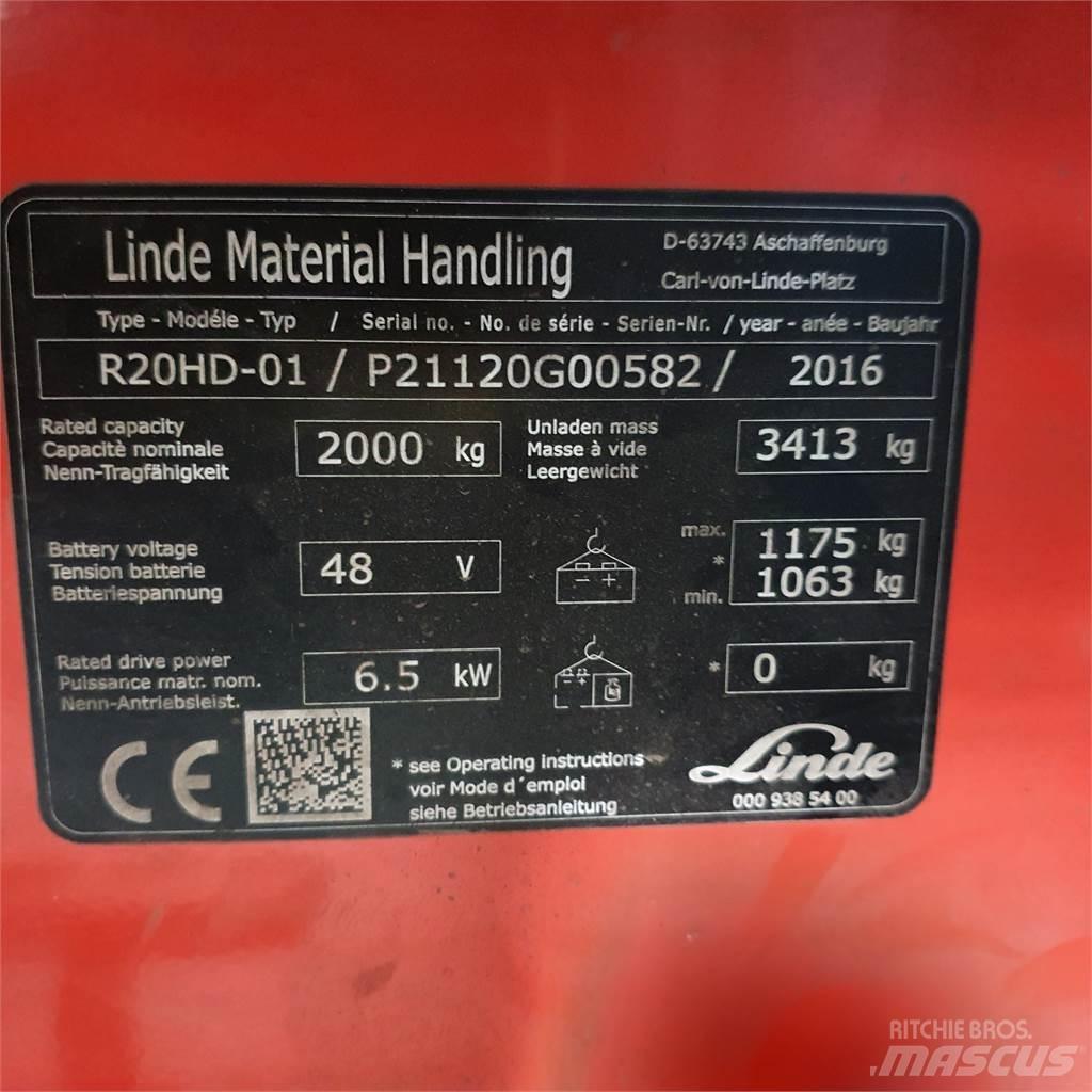 Linde R20HD Ричтраки