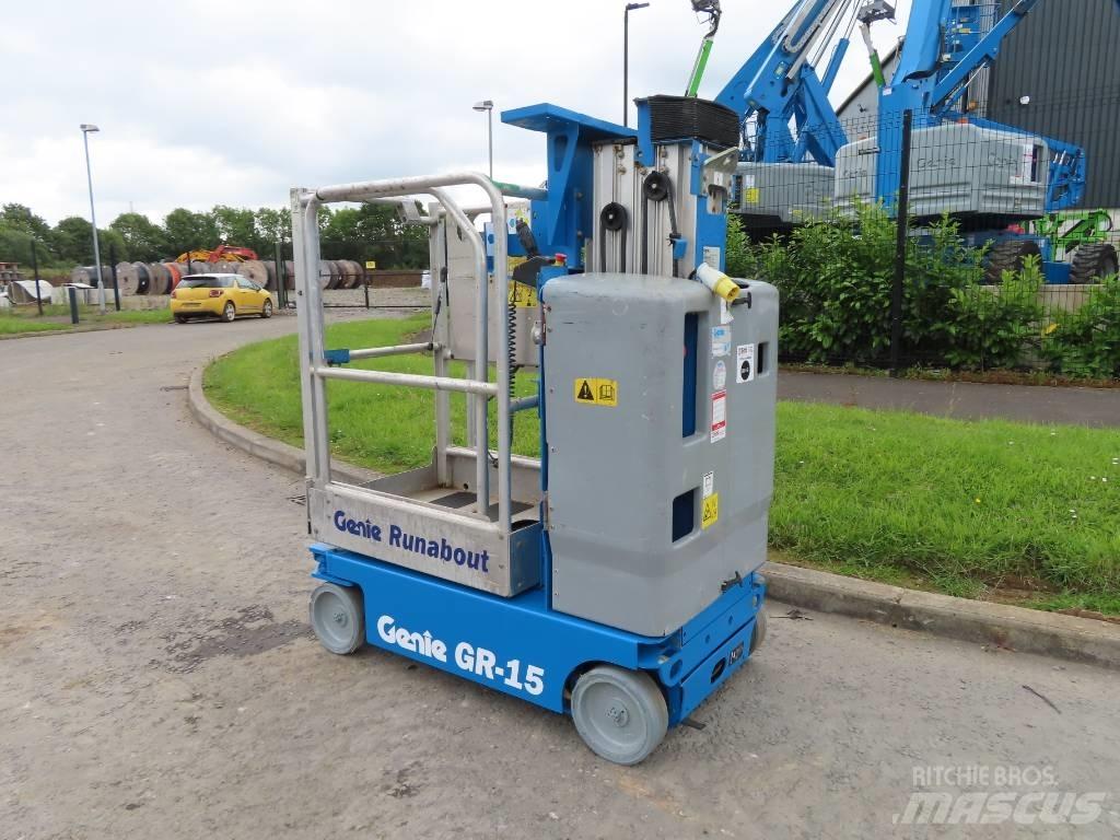 Genie GR 15 Вертикальные мачтовые подъемники