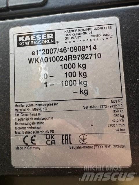 Kaeser M59PE Воздушные компрессоры