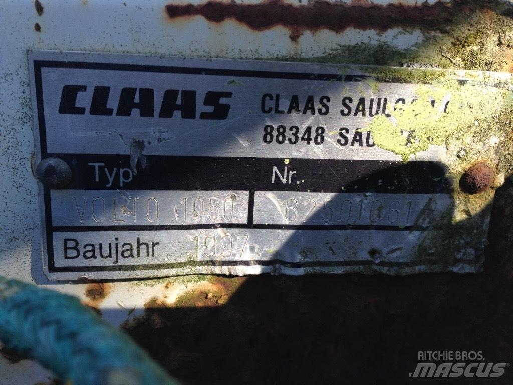 CLAAS Volto 1050 Грабли-ворошилки