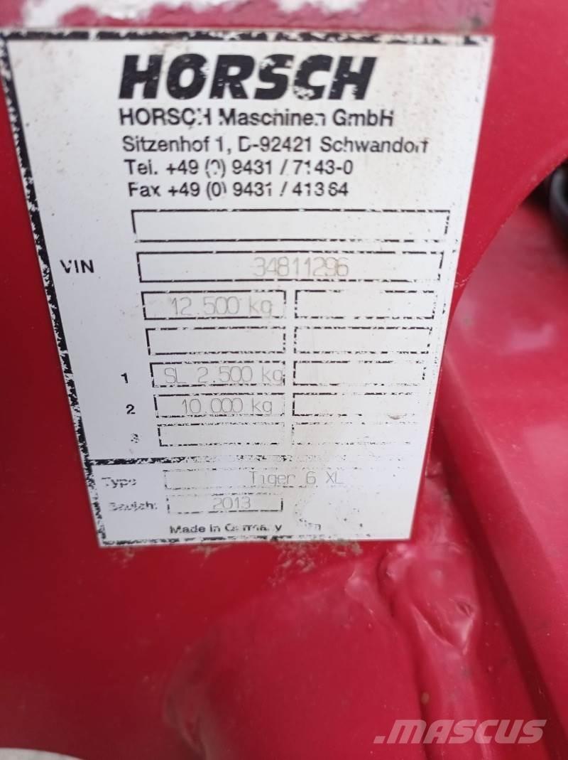 Horsch Tiger 6 XL Культиваторы сплошные