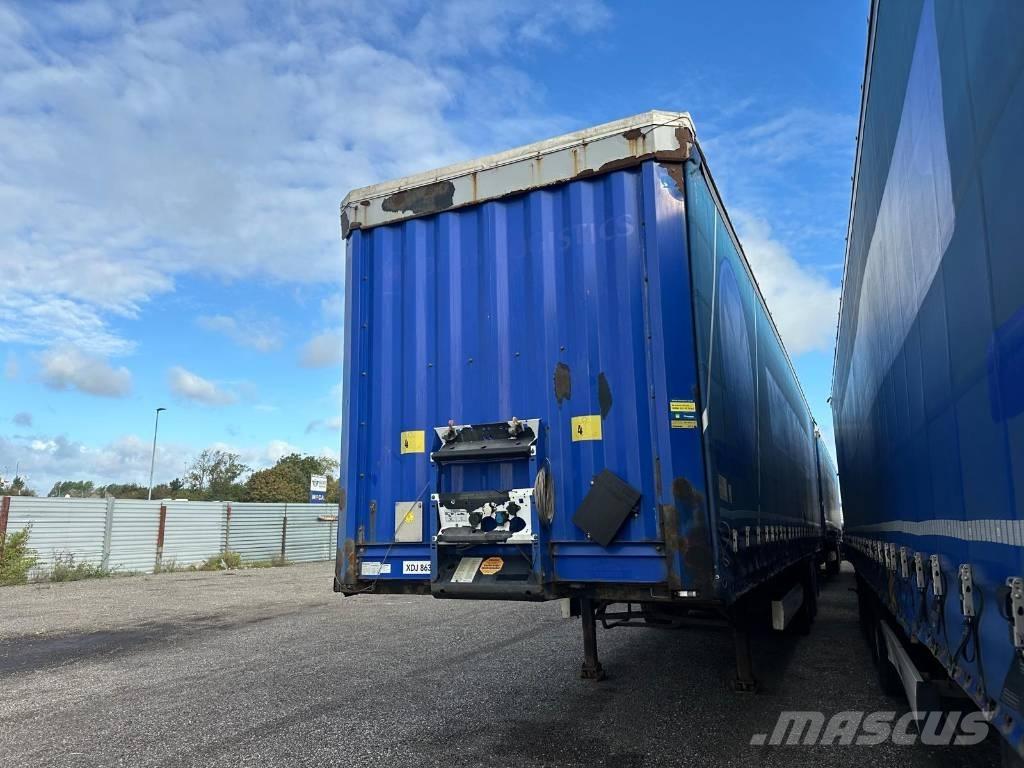 Krone SD serie 8354 Тентованные прицепы