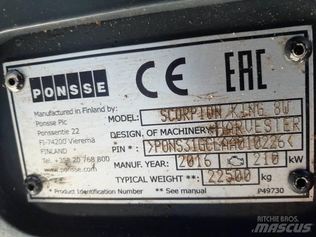 Ponsse Scorpion King Харвестеры