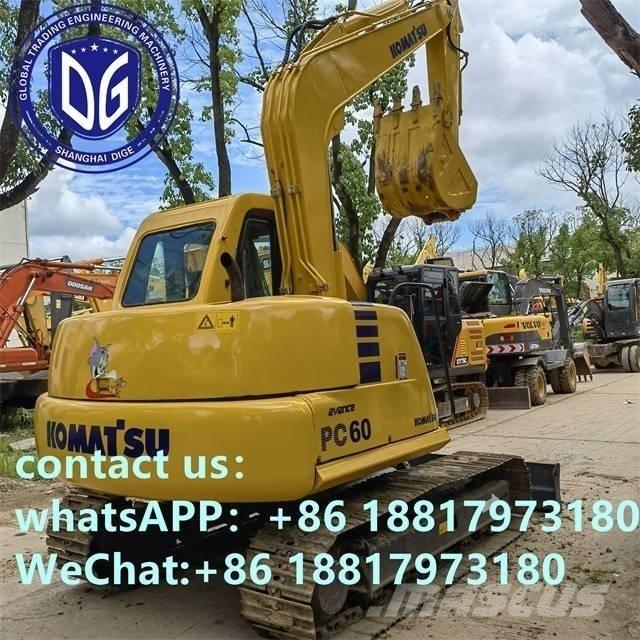 Komatsu PC 60-7C Гусеничные экскаваторы