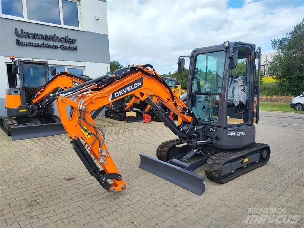 Develon DX27Z-7 Мини-экскаваторы