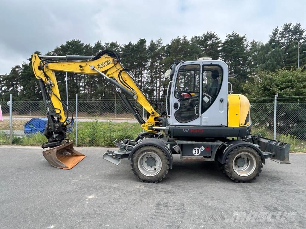 Wacker Neuson EW100 Колёсные экскаваторы