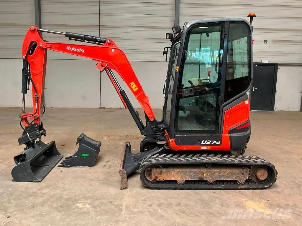 Kubota U 27-4 Мини-экскаваторы