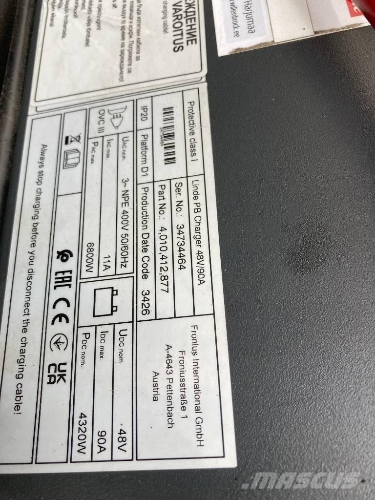 Linde E16P/386-02 Электропогрузчики