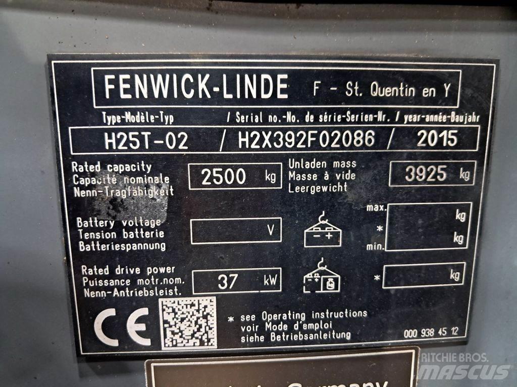 Linde H25T-02 Газовые погрузчики