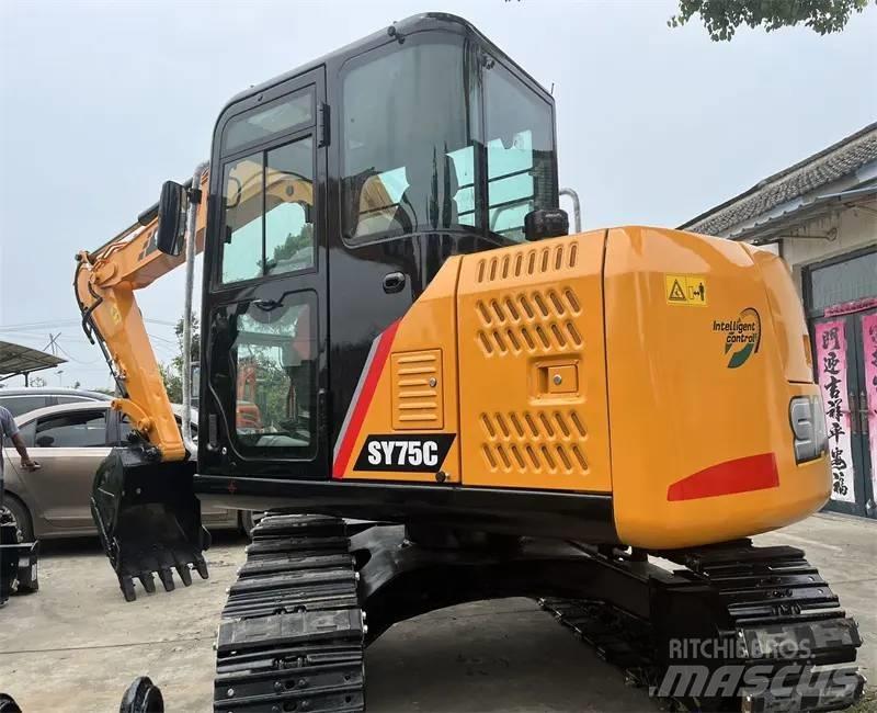Sany SY75C Малые экскаваторы 7т-12т