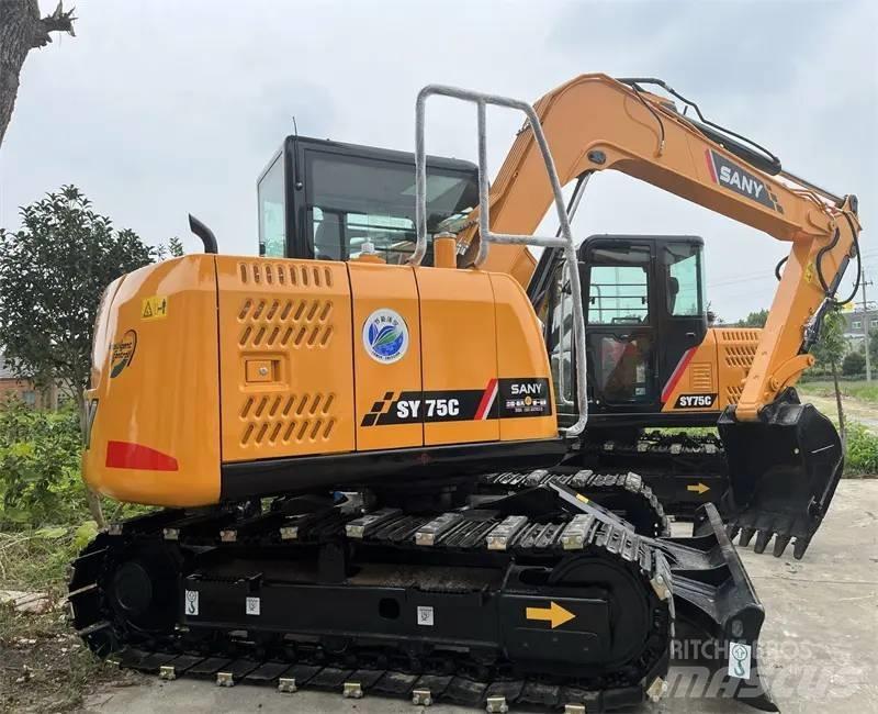 Sany SY75C Малые экскаваторы 7т-12т