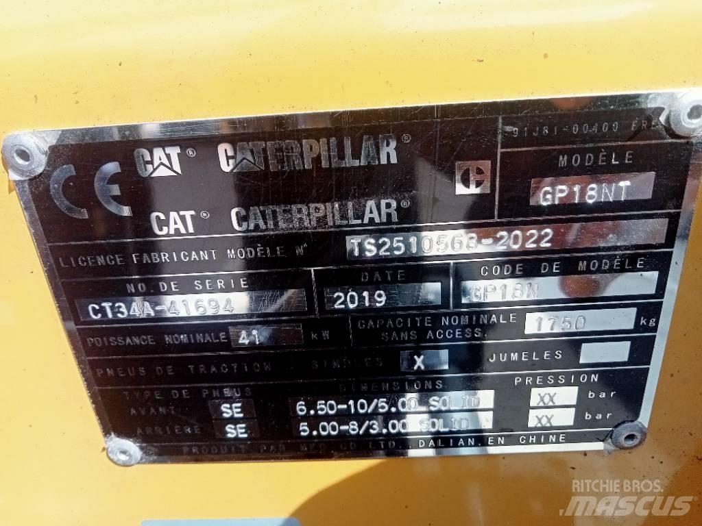 CAT GP 18 NT Газовые погрузчики