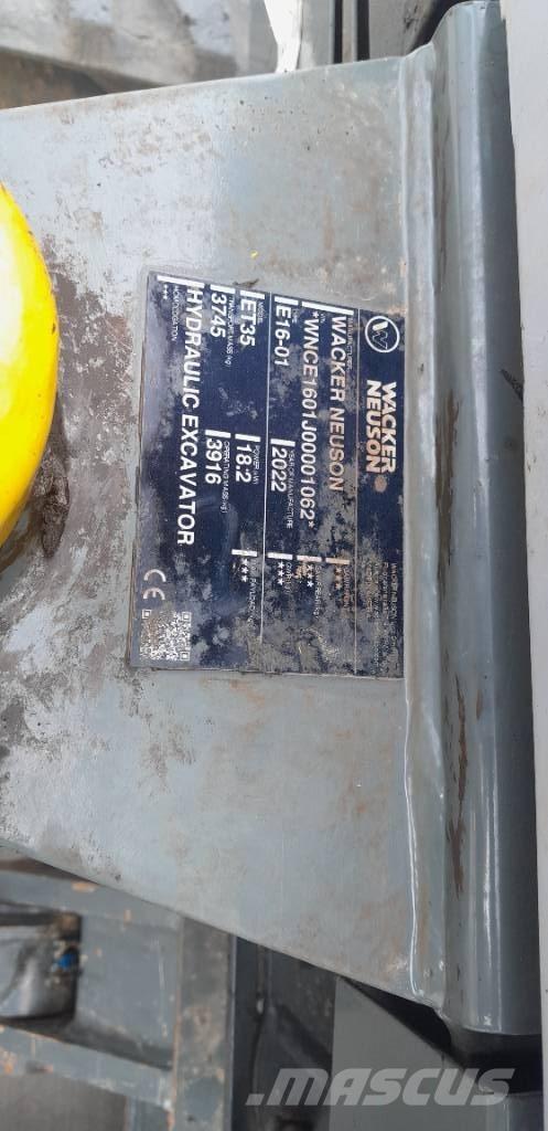 Wacker Neuson ET 35 Гусеничные экскаваторы