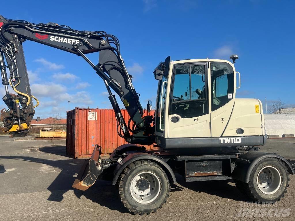 Terex TW 110 Колёсные экскаваторы