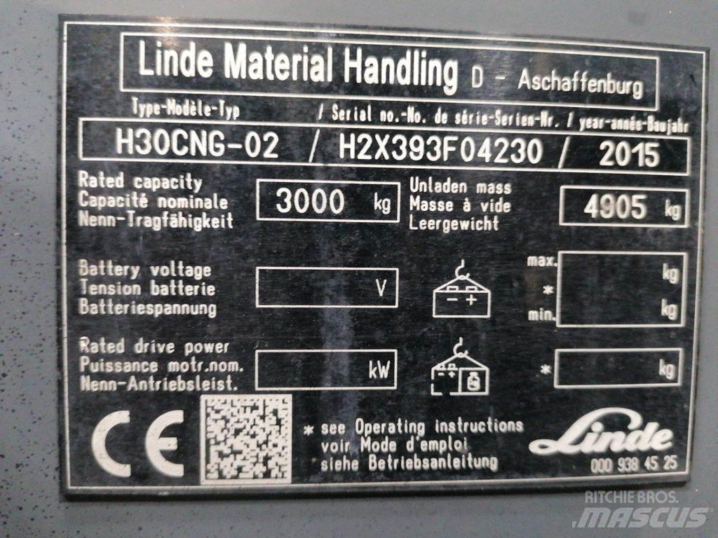 Linde H30CNG-02 Газовые погрузчики