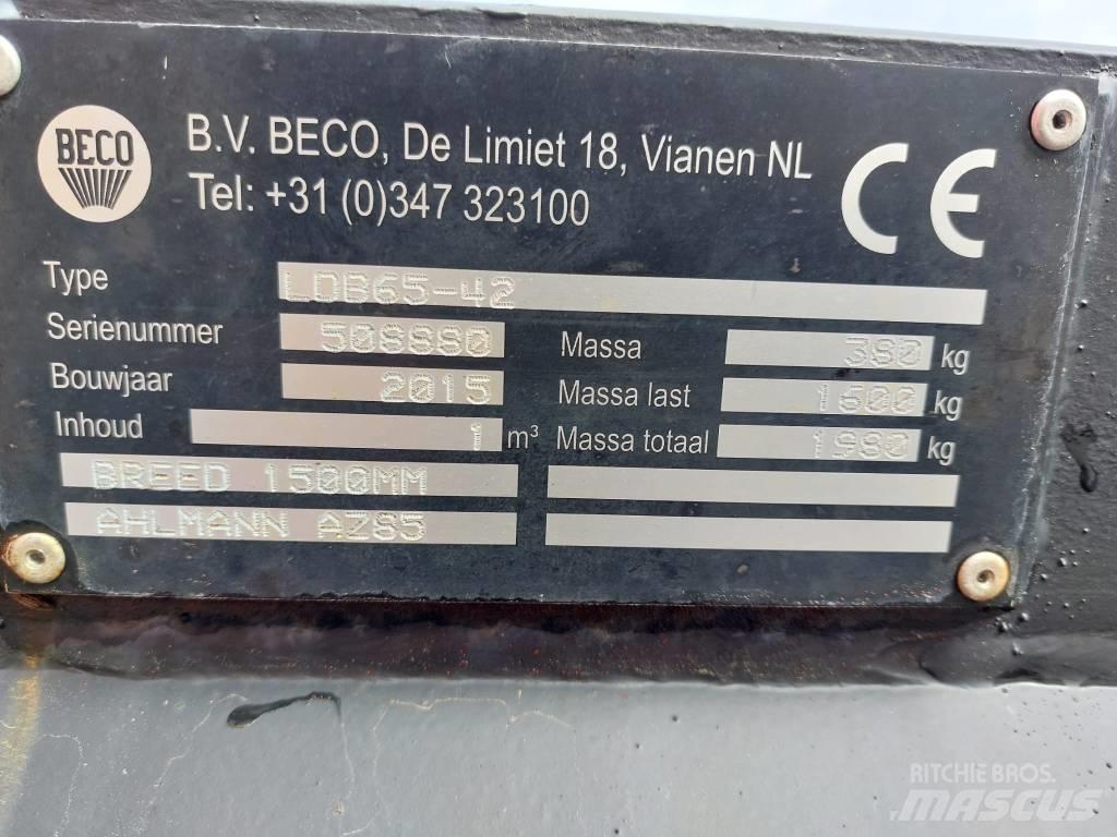 Beco LDB65-42 Компактные навесные орудия
