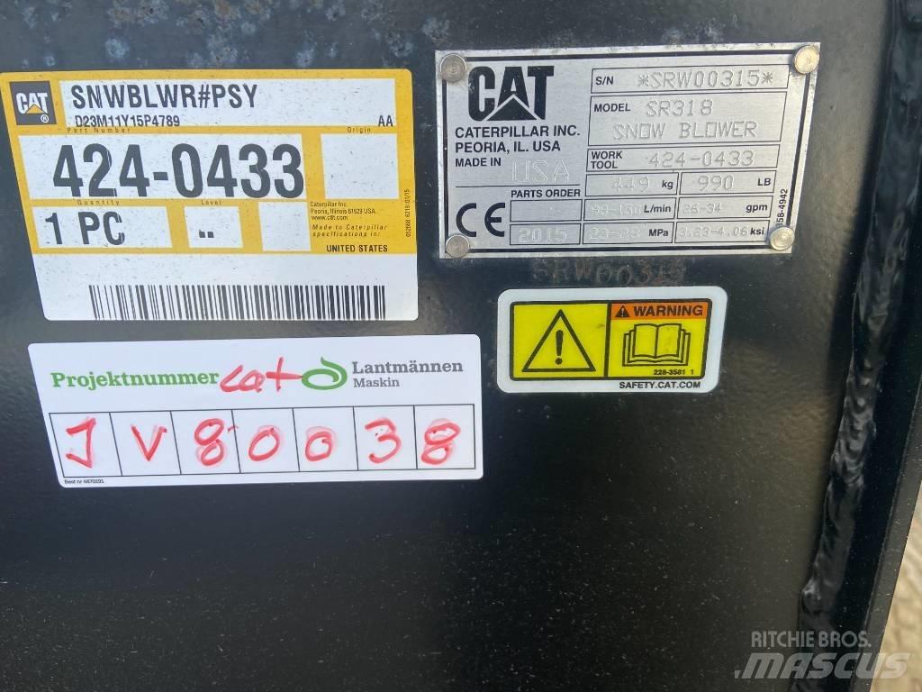 CAT SR318 SNÖ SLUNGA Сельхозтехника - Другие