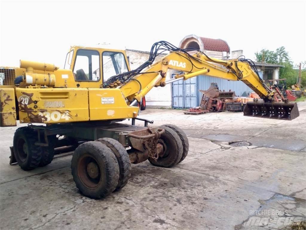 Atlas 1304 Колёсные экскаваторы