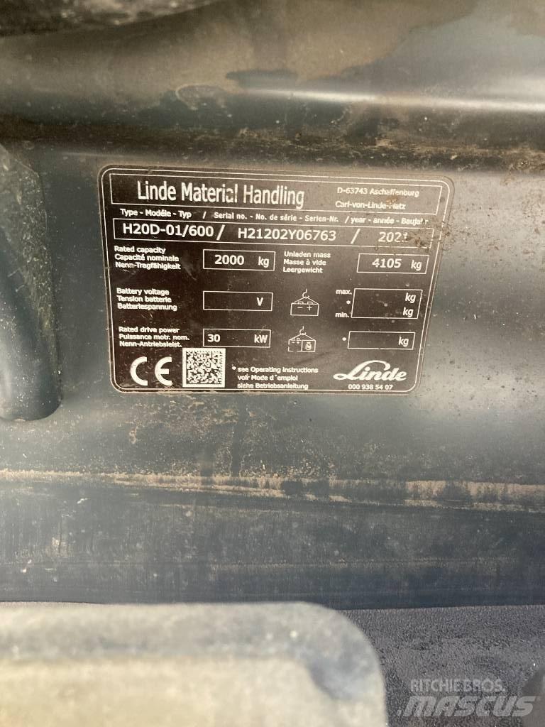 Linde H20/600D/1202 Дизельные погрузчики