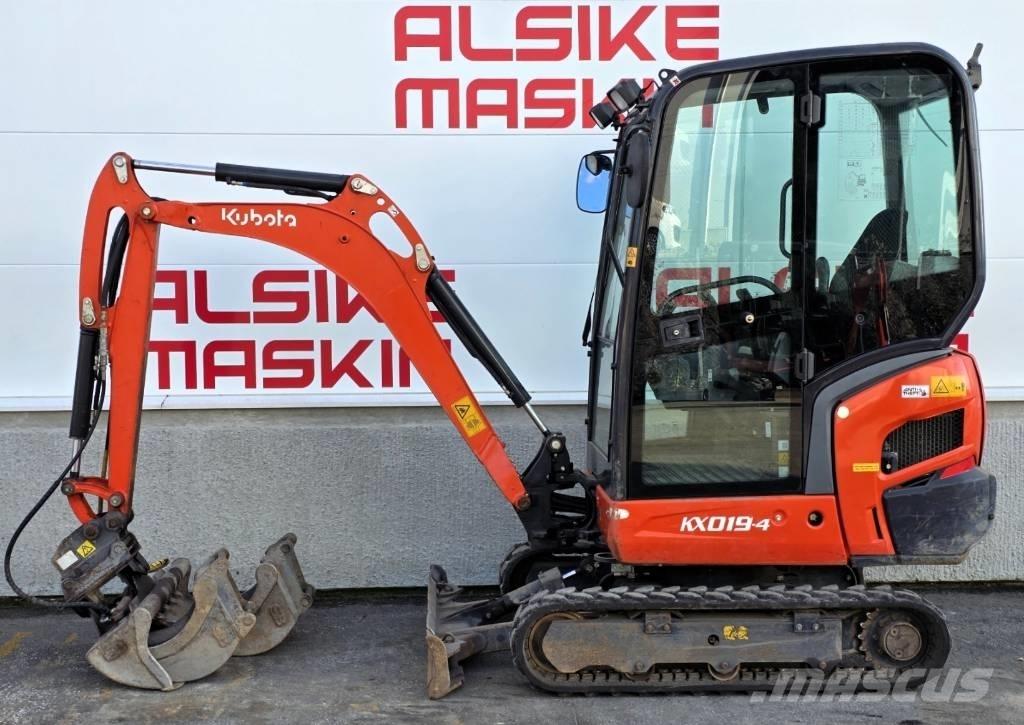 Kubota KX 019-4 Мини-экскаваторы