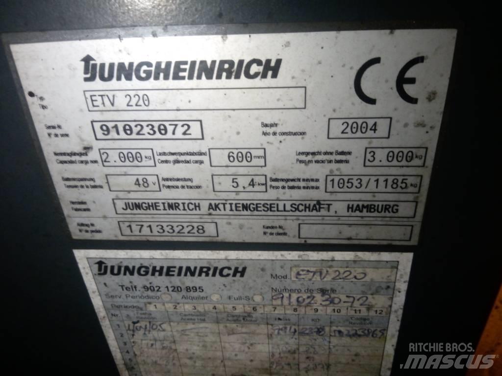 Jungheinrich ETV 220 Ричтраки