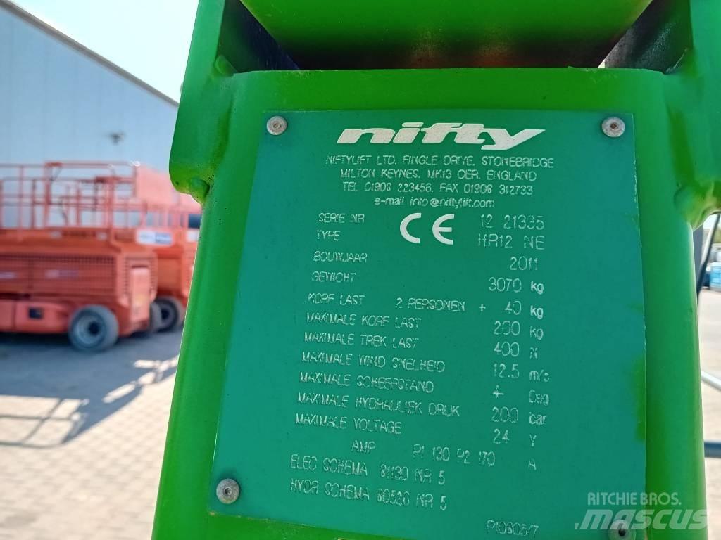 Niftylift HR 12 N E Коленчатые подъемники