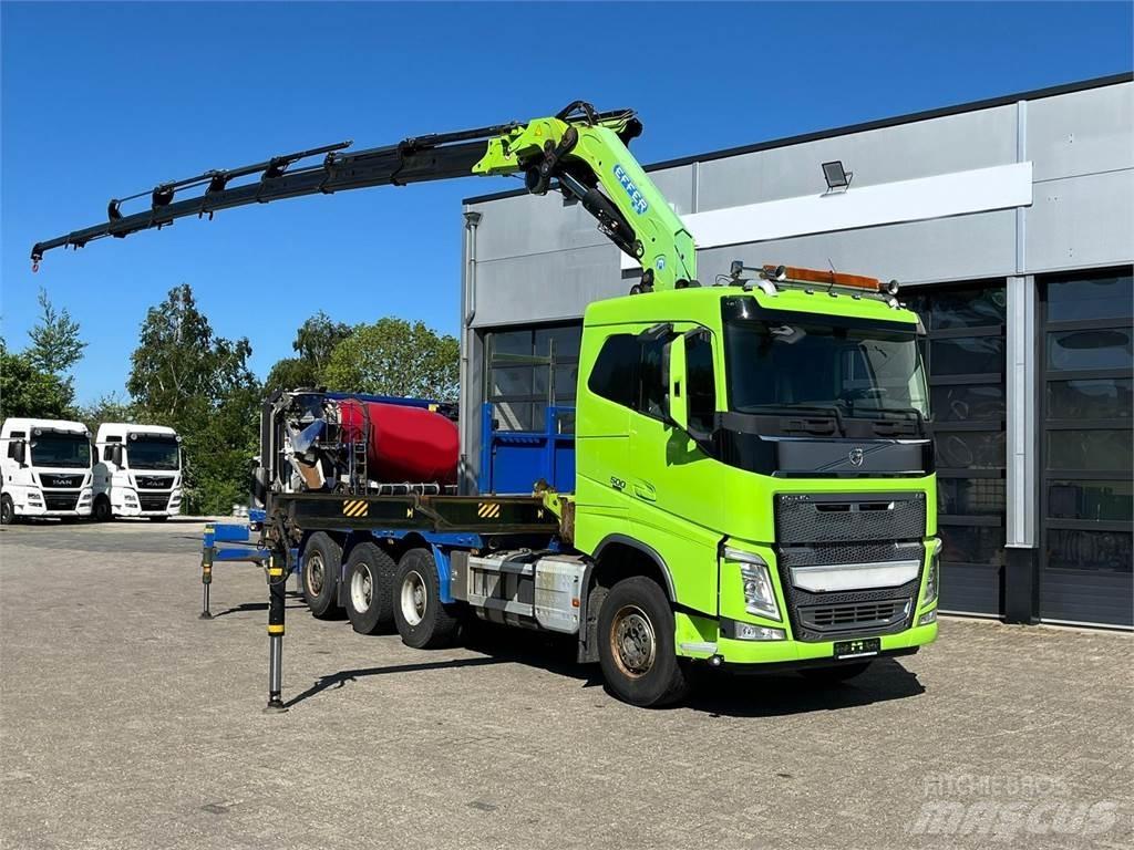 Volvo FH 500 8X4 Автомобильные краны