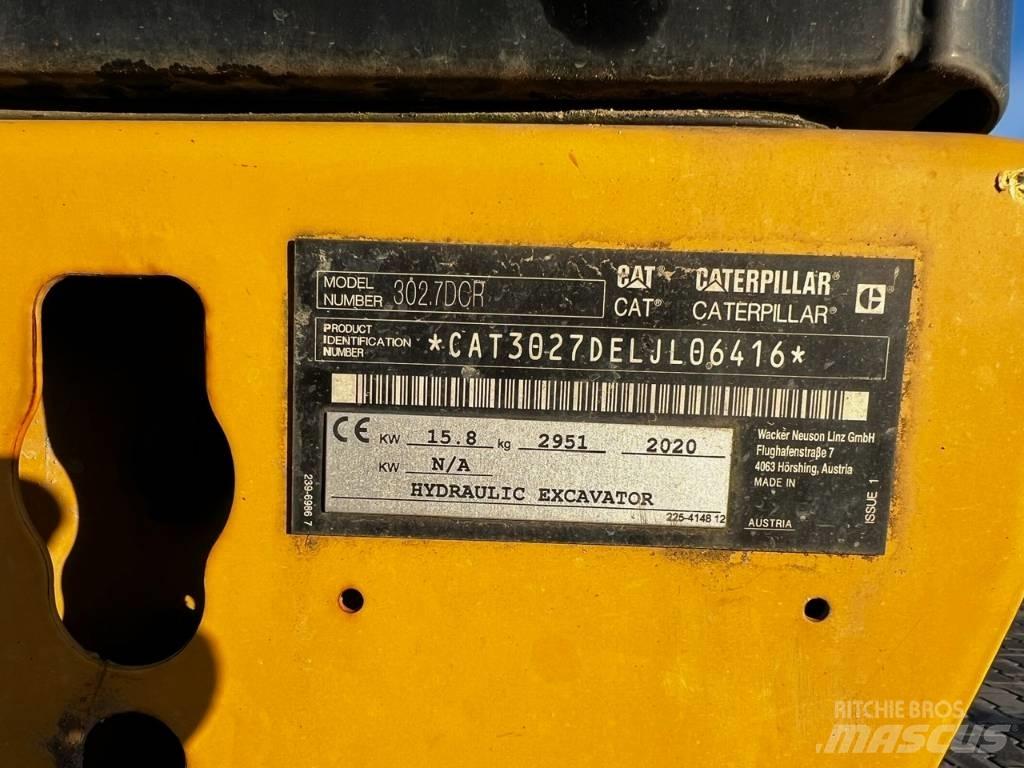 CAT 302.7 DCR Мини-экскаваторы