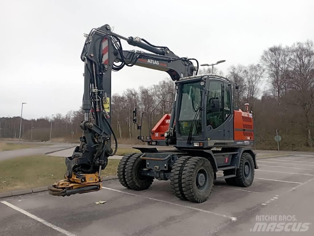 Atlas 160 W Колёсные экскаваторы