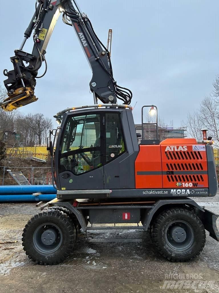 Atlas 160 W Колёсные экскаваторы