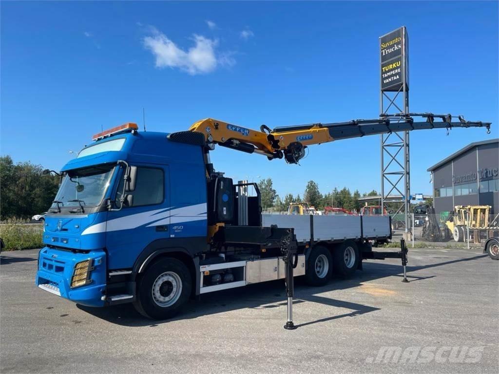 Volvo FMX 450 6X2 Автомобильные краны