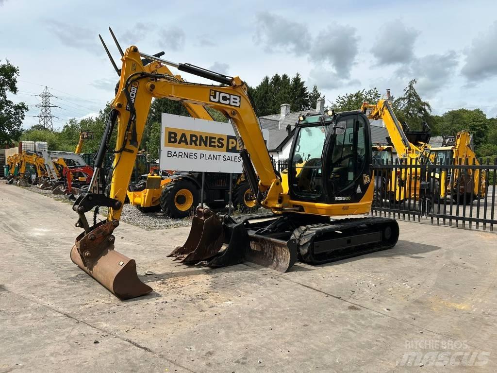 JCB 8085 ZTS Малые экскаваторы 7т-12т