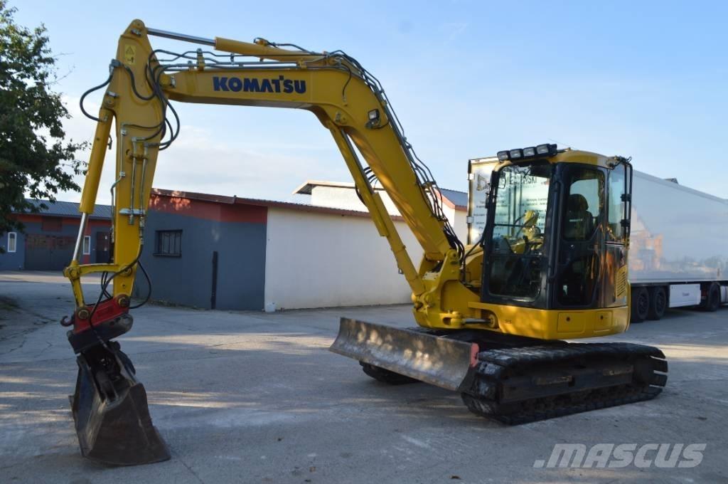 Komatsu PC 88 MR Малые экскаваторы 7т-12т