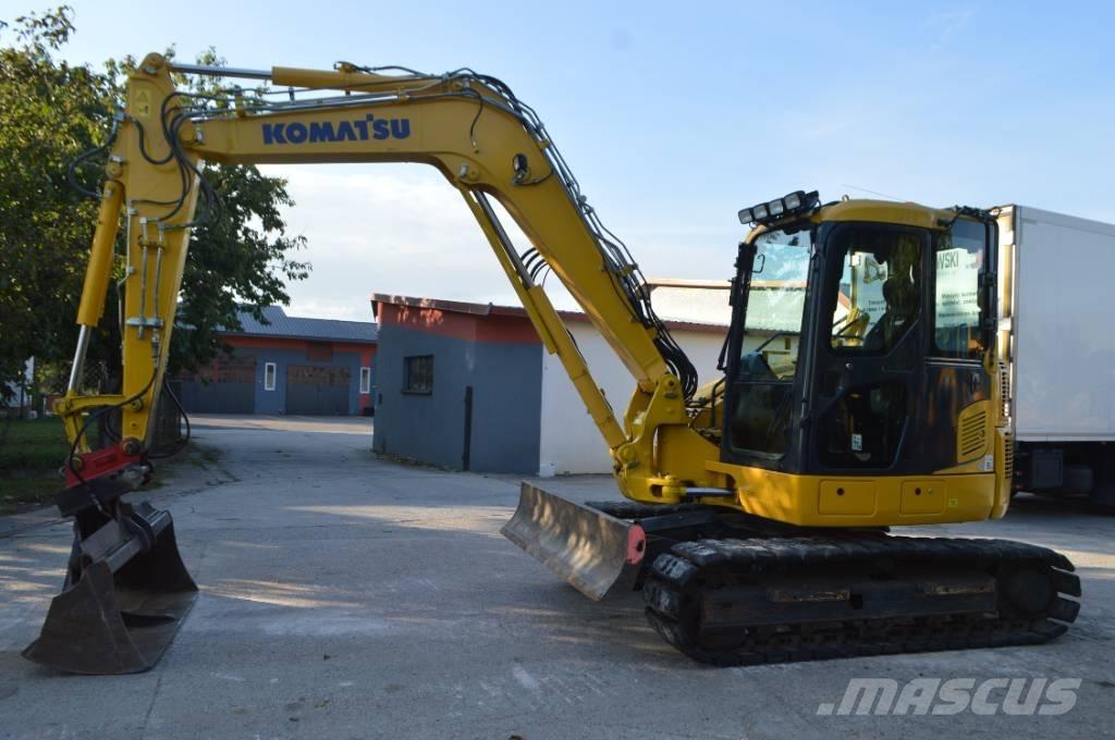 Komatsu PC 88 MR Малые экскаваторы 7т-12т