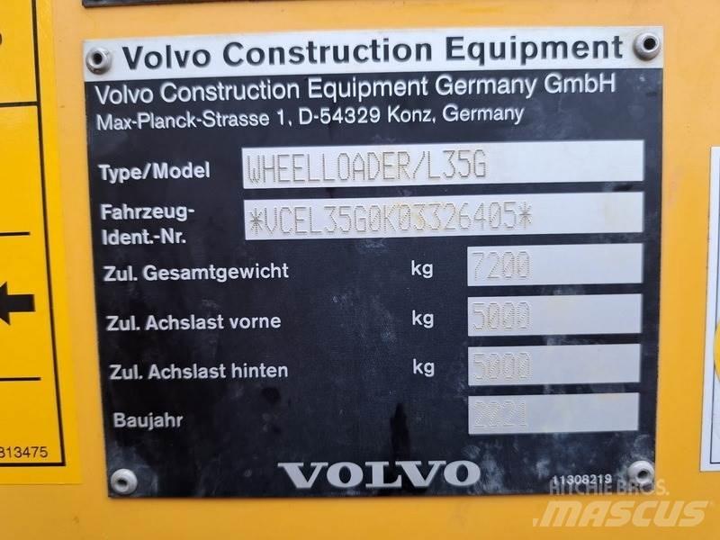 Volvo L 35 G Фронтальные погрузчики