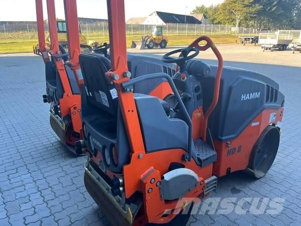 Hamm HD 8 Катки тротуарные