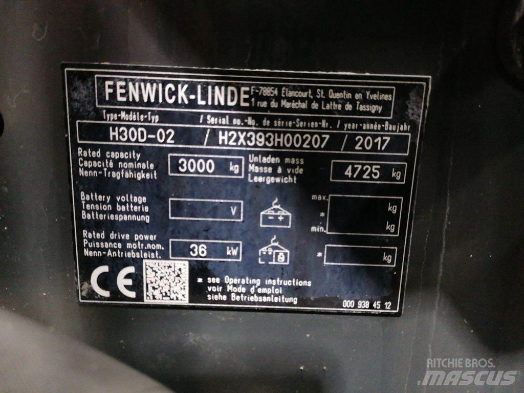 Linde H30D-02 Дизельные погрузчики