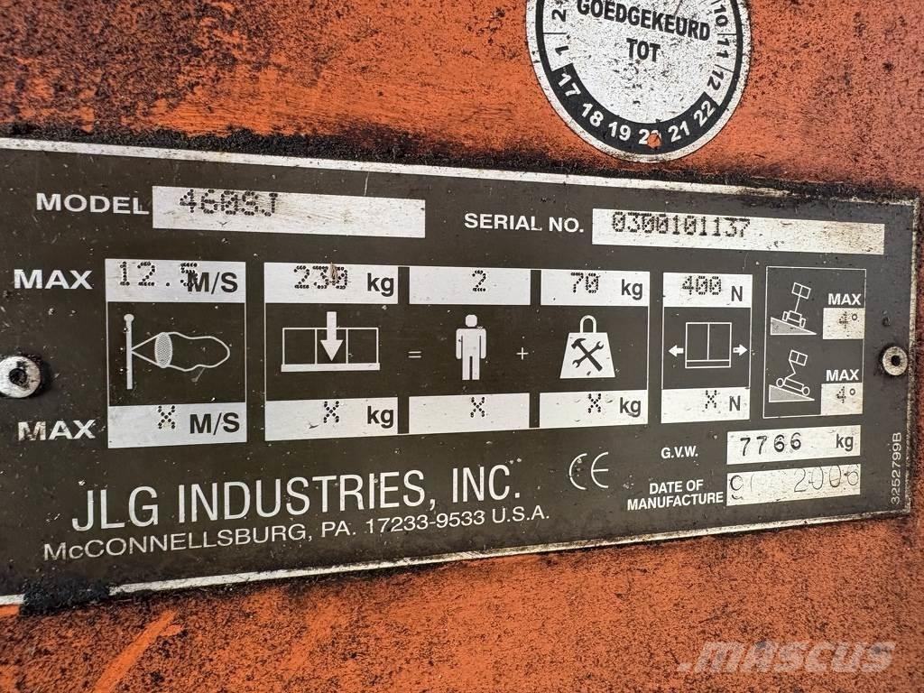 JLG 460sj Телескопические подъемники