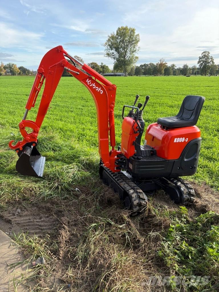 Kubota K 008-3 Мини-экскаваторы