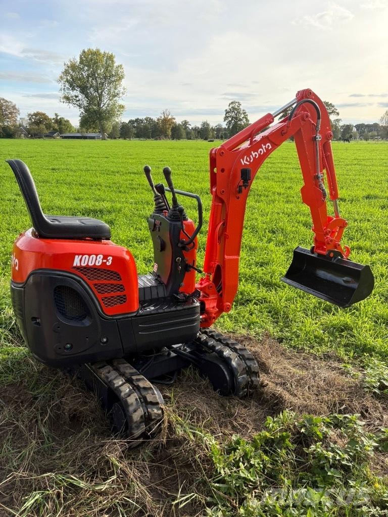 Kubota K 008-3 Мини-экскаваторы