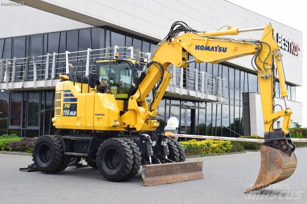 Komatsu PW118MR-11 Колёсные экскаваторы