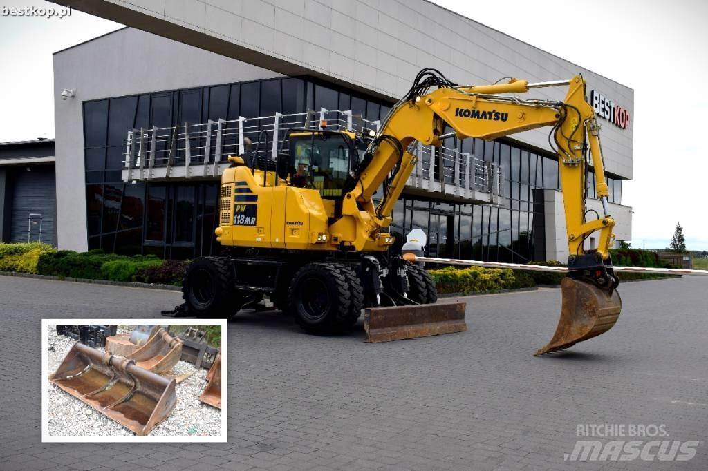 Komatsu PW118MR-11 Колёсные экскаваторы