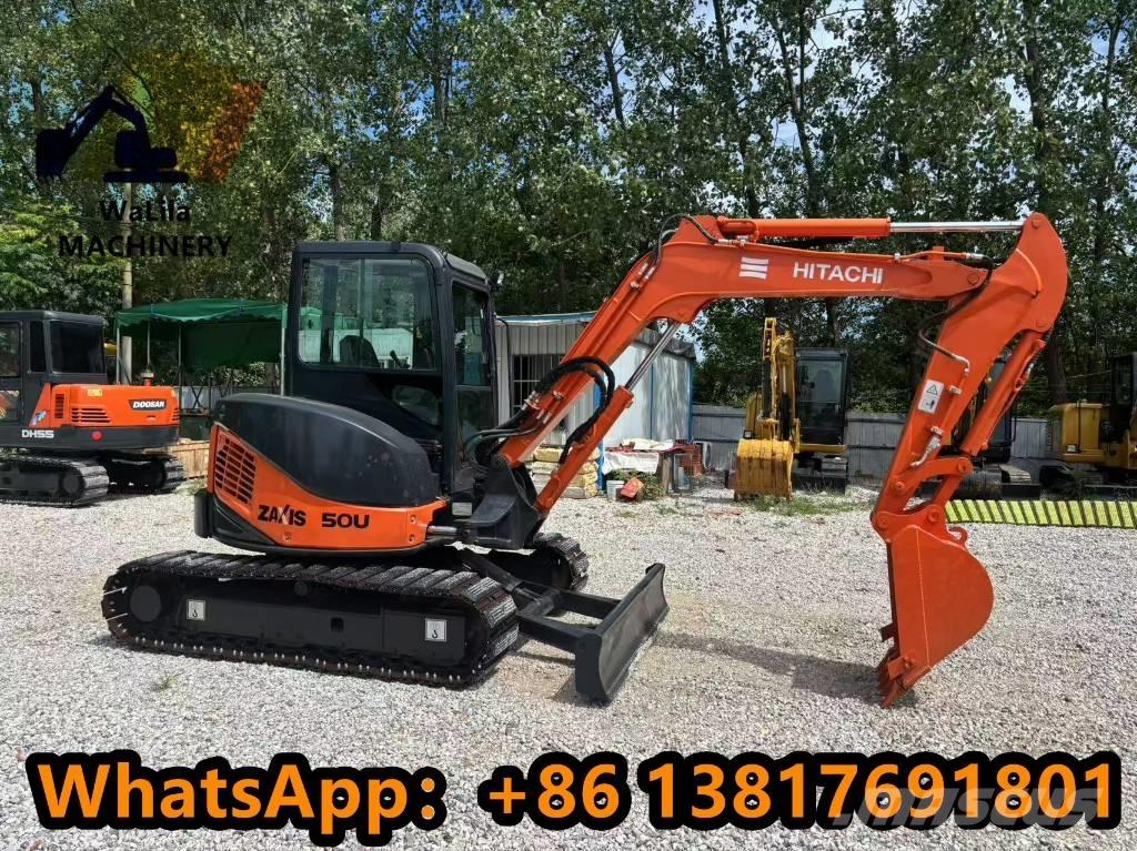 Hitachi ZX 50 U-3 B Мини-экскаваторы