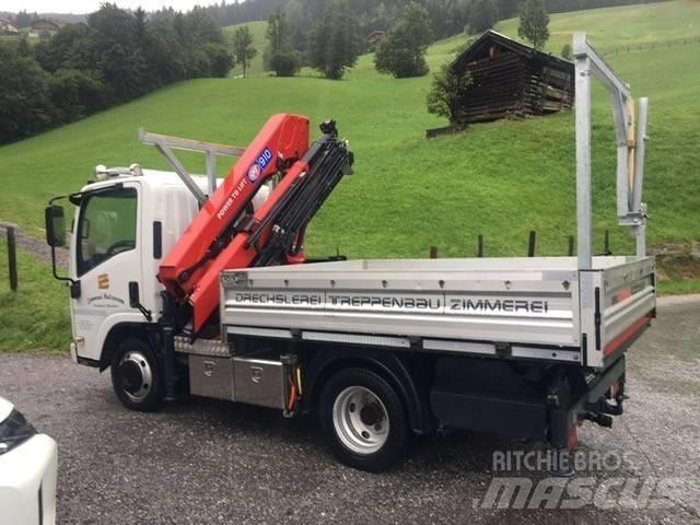 Isuzu N2 mit HMF 910 Автомобильные краны